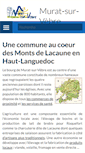 Mobile Screenshot of murat-sur-vebre.fr