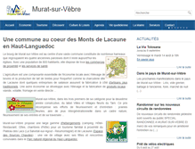 Tablet Screenshot of murat-sur-vebre.fr